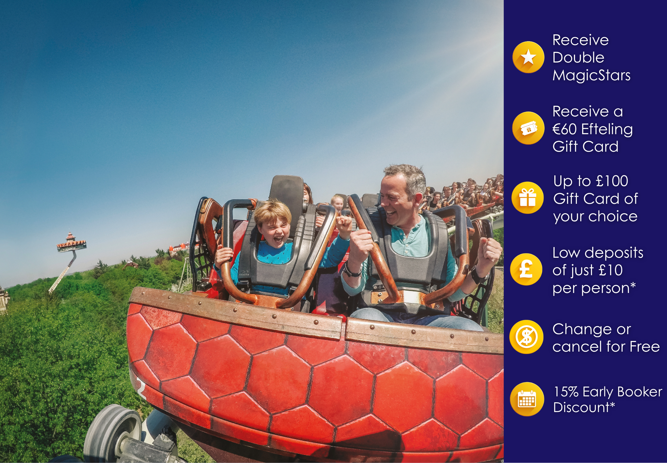 MagicBreaks 2027 Efteling Holidays are on sale now! carousel banner